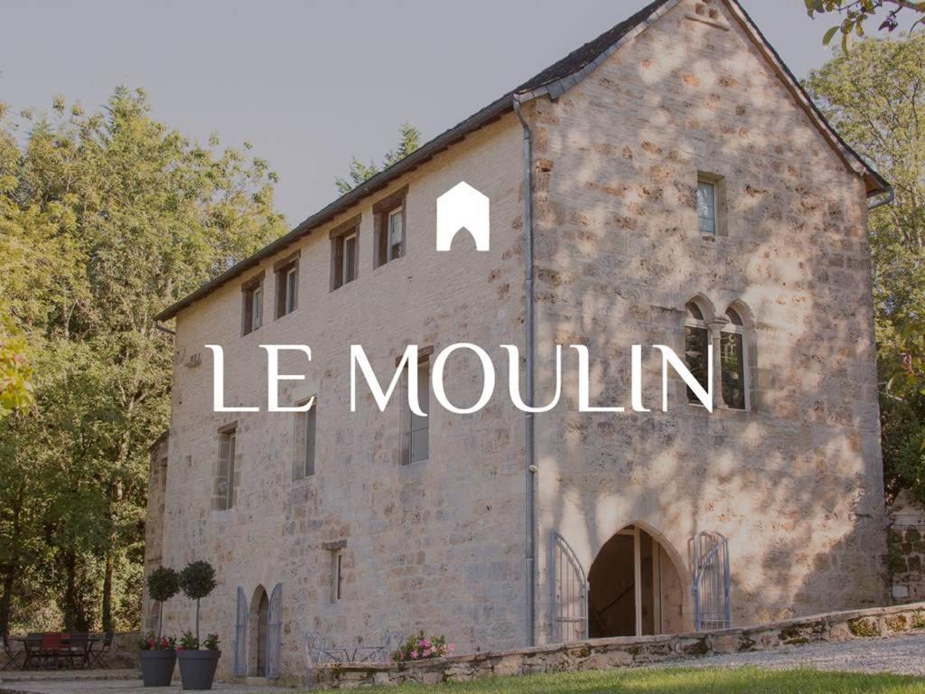 Le Moulin De La Maison Des Templiers Villa Saint-Cernin-de-Larche Exterior photo